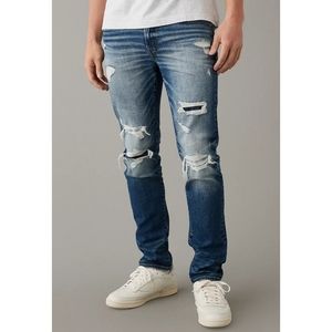 AEO 29×30 slim flex ripped blue jeans